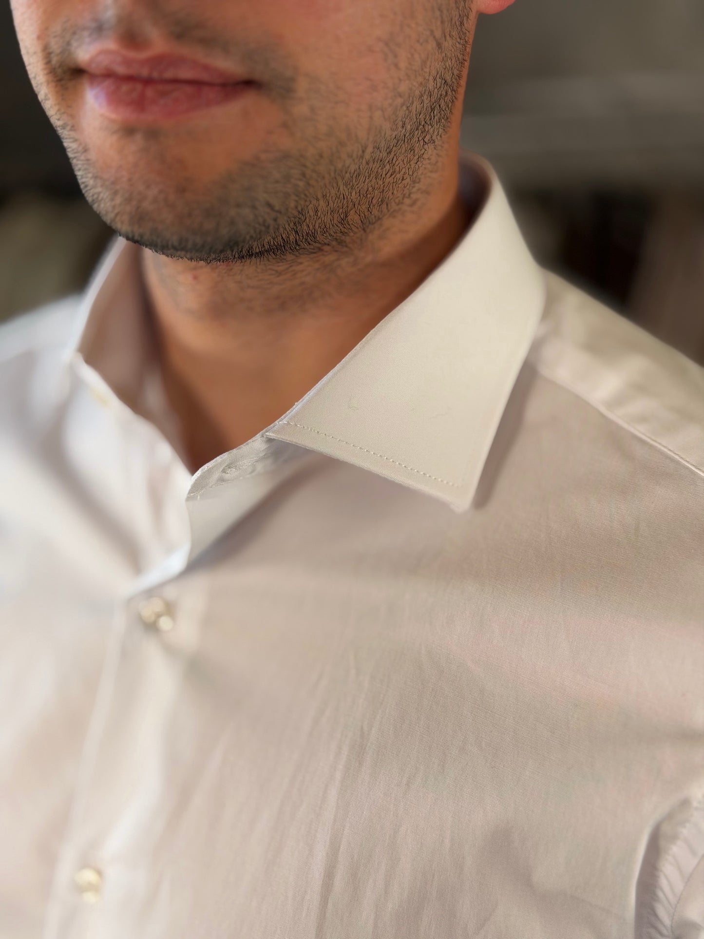 Camicia bianca basica regular 2295