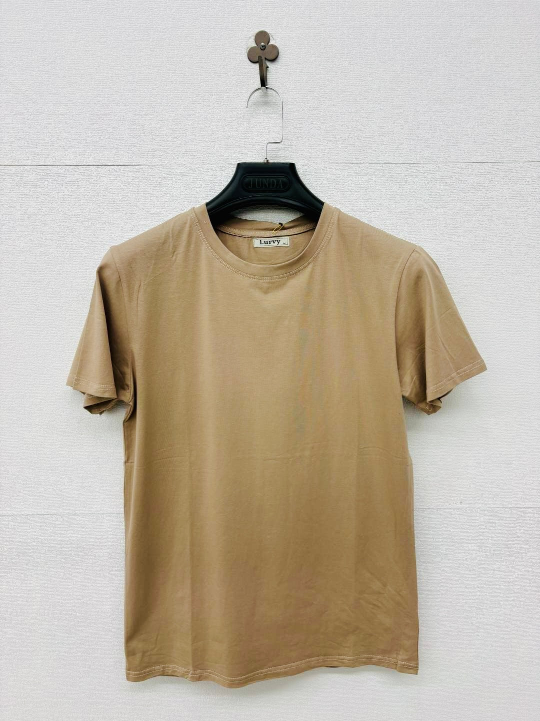 T-shirt beige basica 2701
