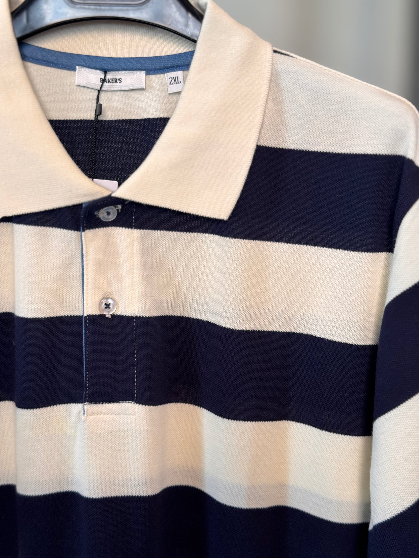 Polo a righe blu 2627