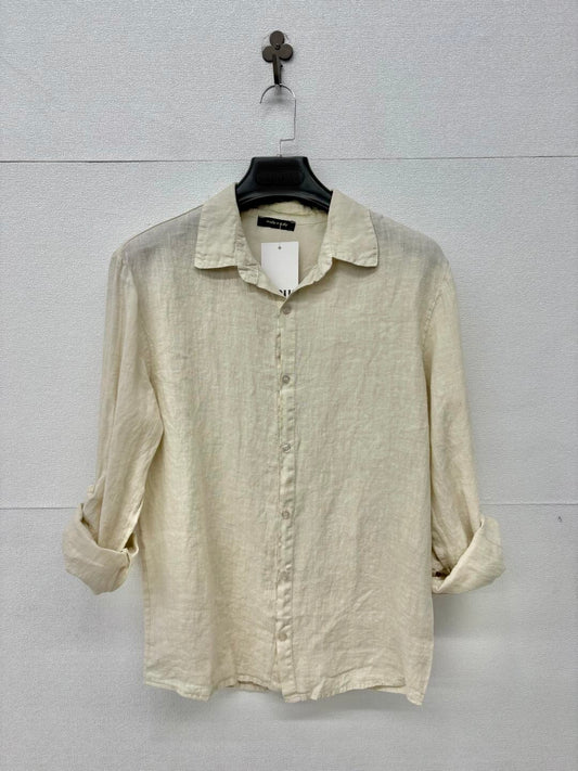 Camicia in lino beige 2457