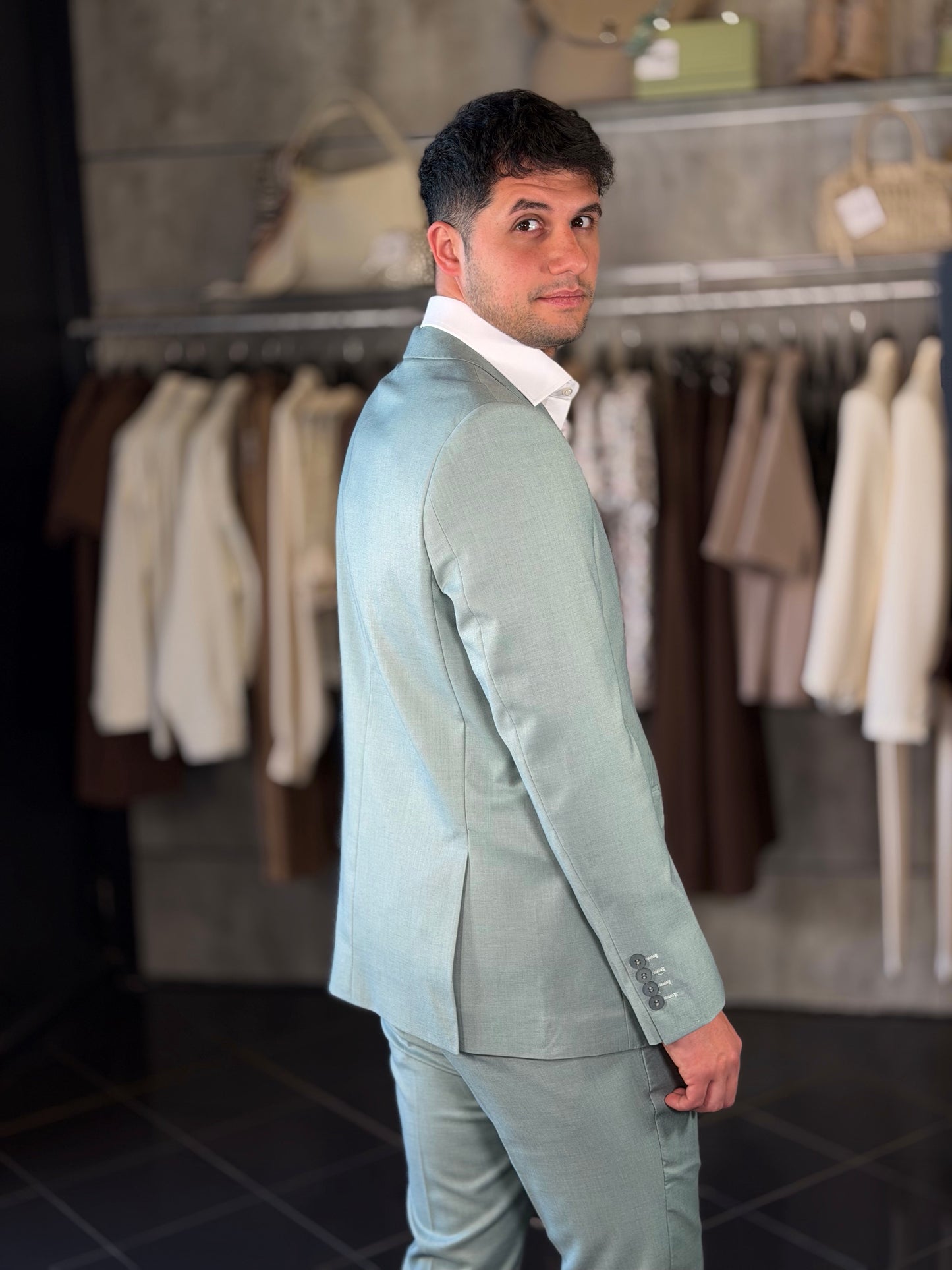 Abito verde (Giacca + Pantalone) 2263