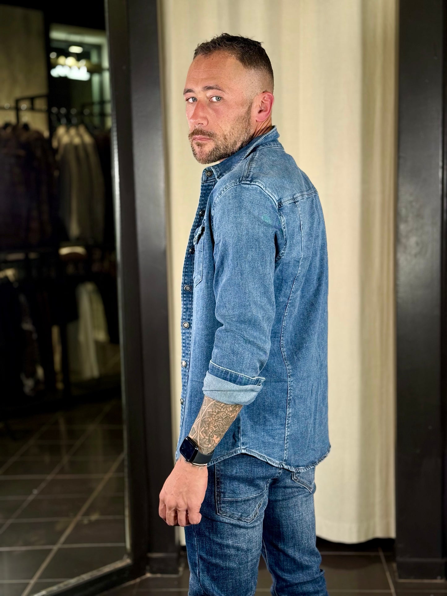 Camicia in jeans Slim 2094