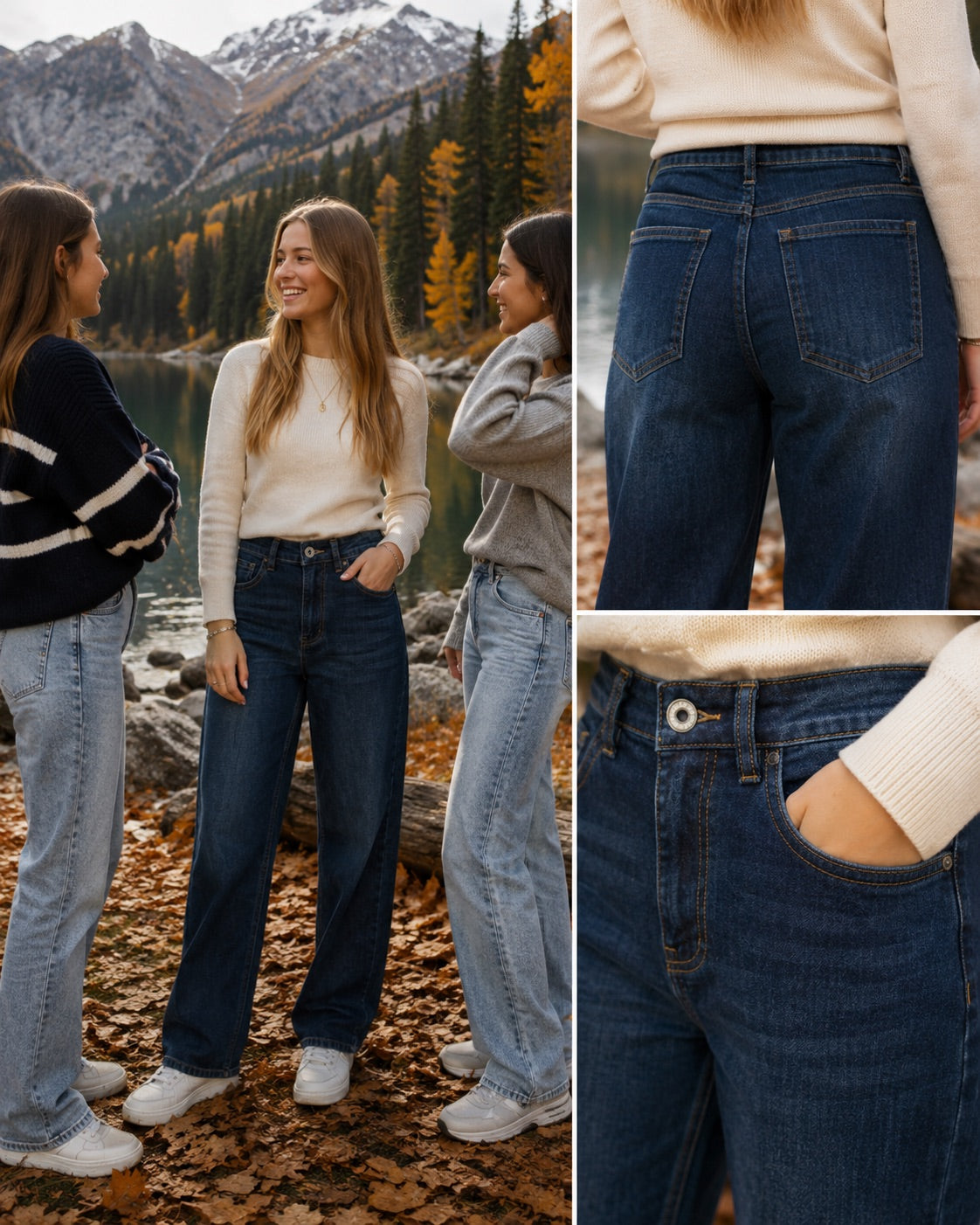 Jeans slim blu