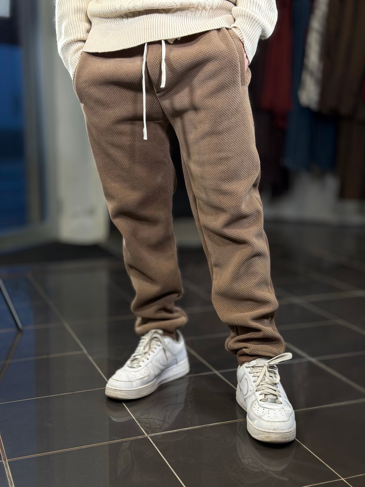 Pantalone tuta marrone 2517