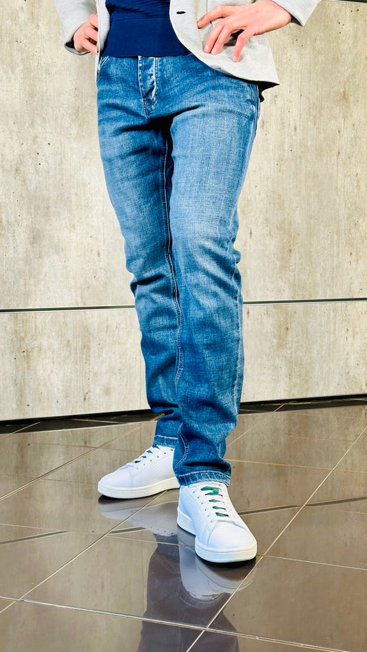 Jeans Slim blu 210