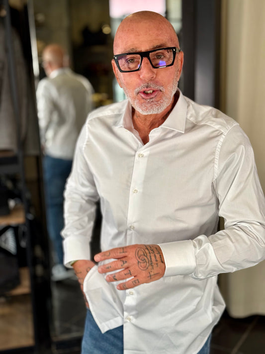 Camicia bianca basica 2337