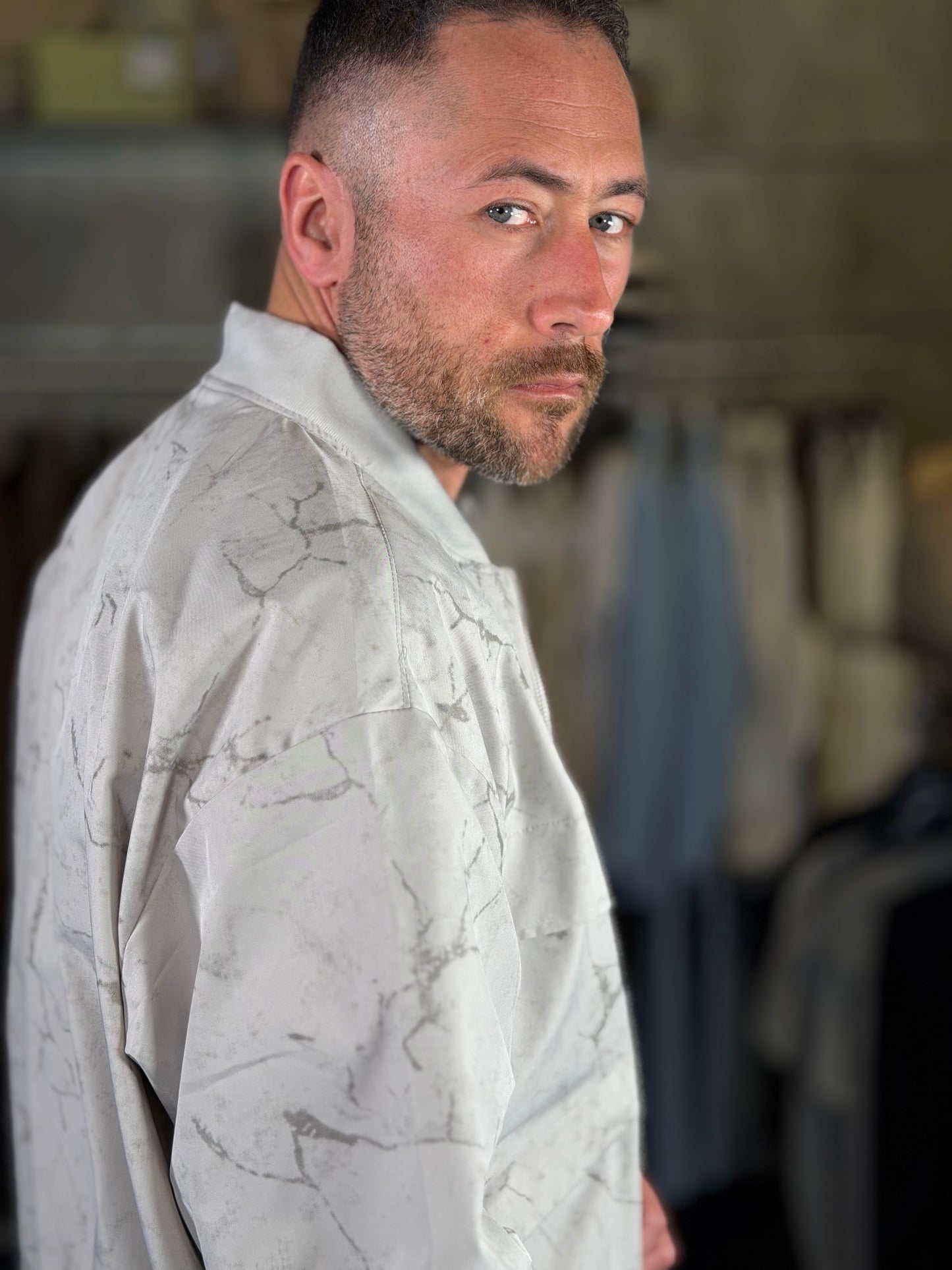 Completo (bomber + pantalone) grigio 2130