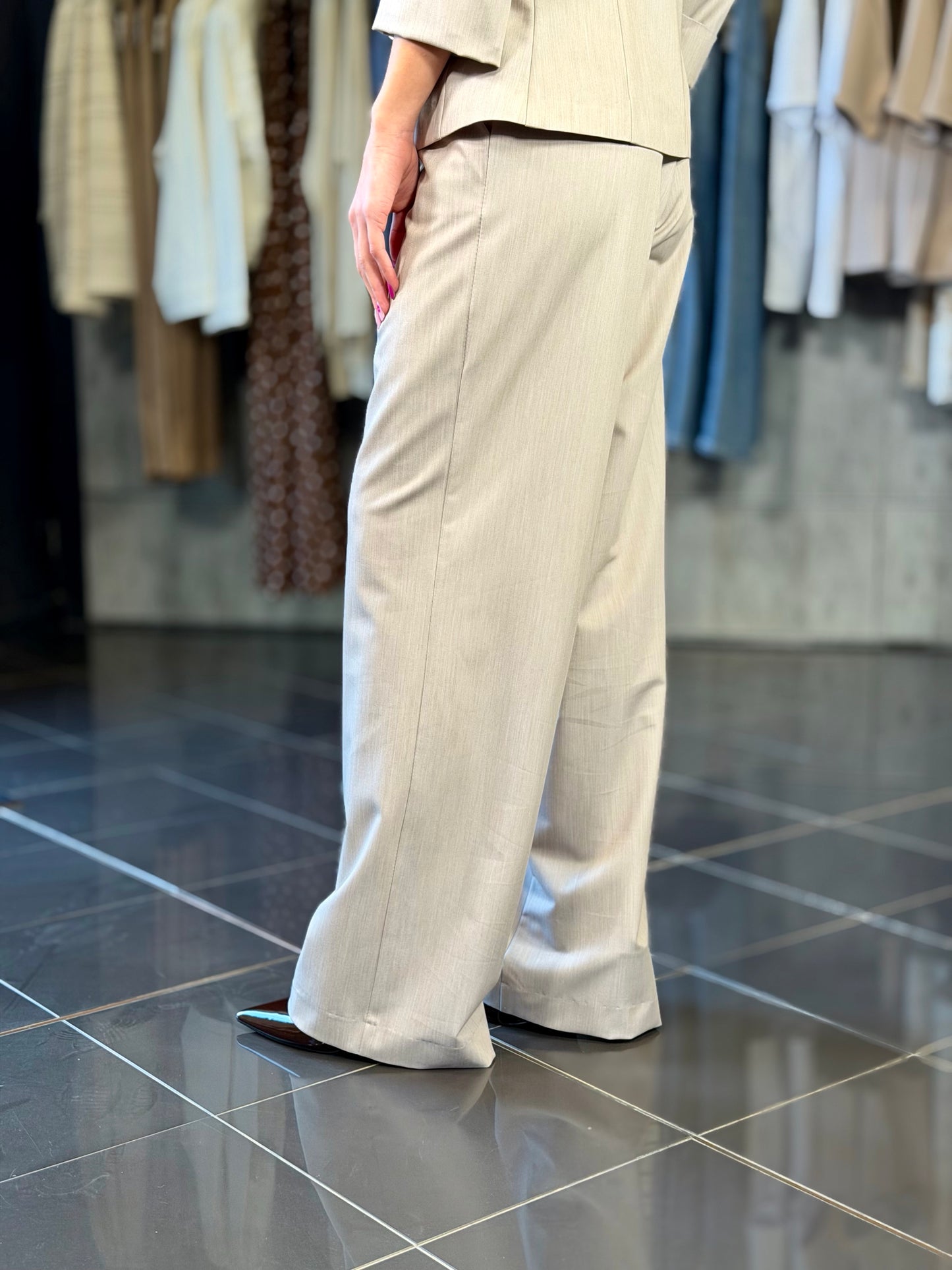 Tailleur beige (giacca + pantalone) 2180