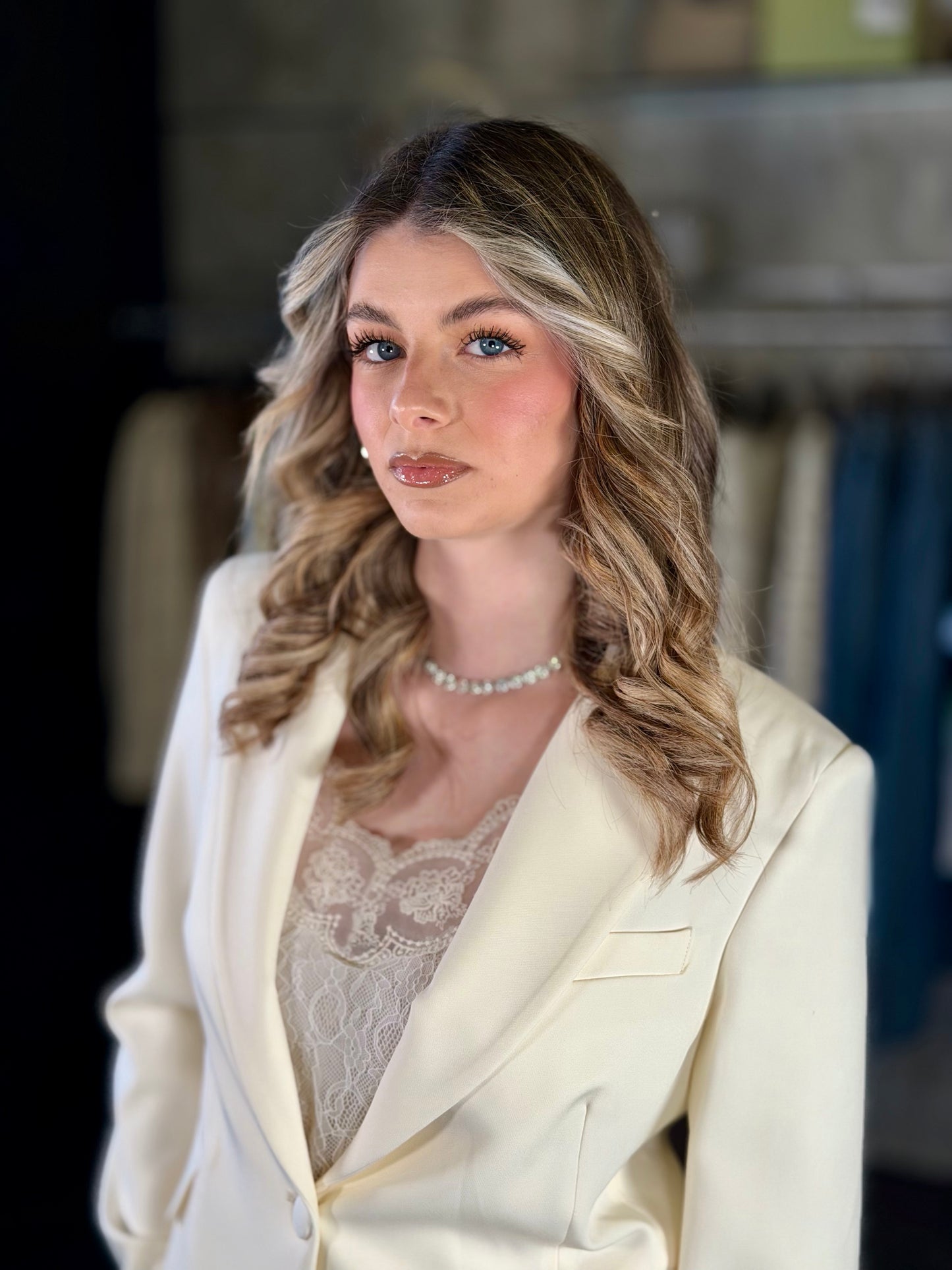 Tailleur panna (giacca + pantalone) 2183