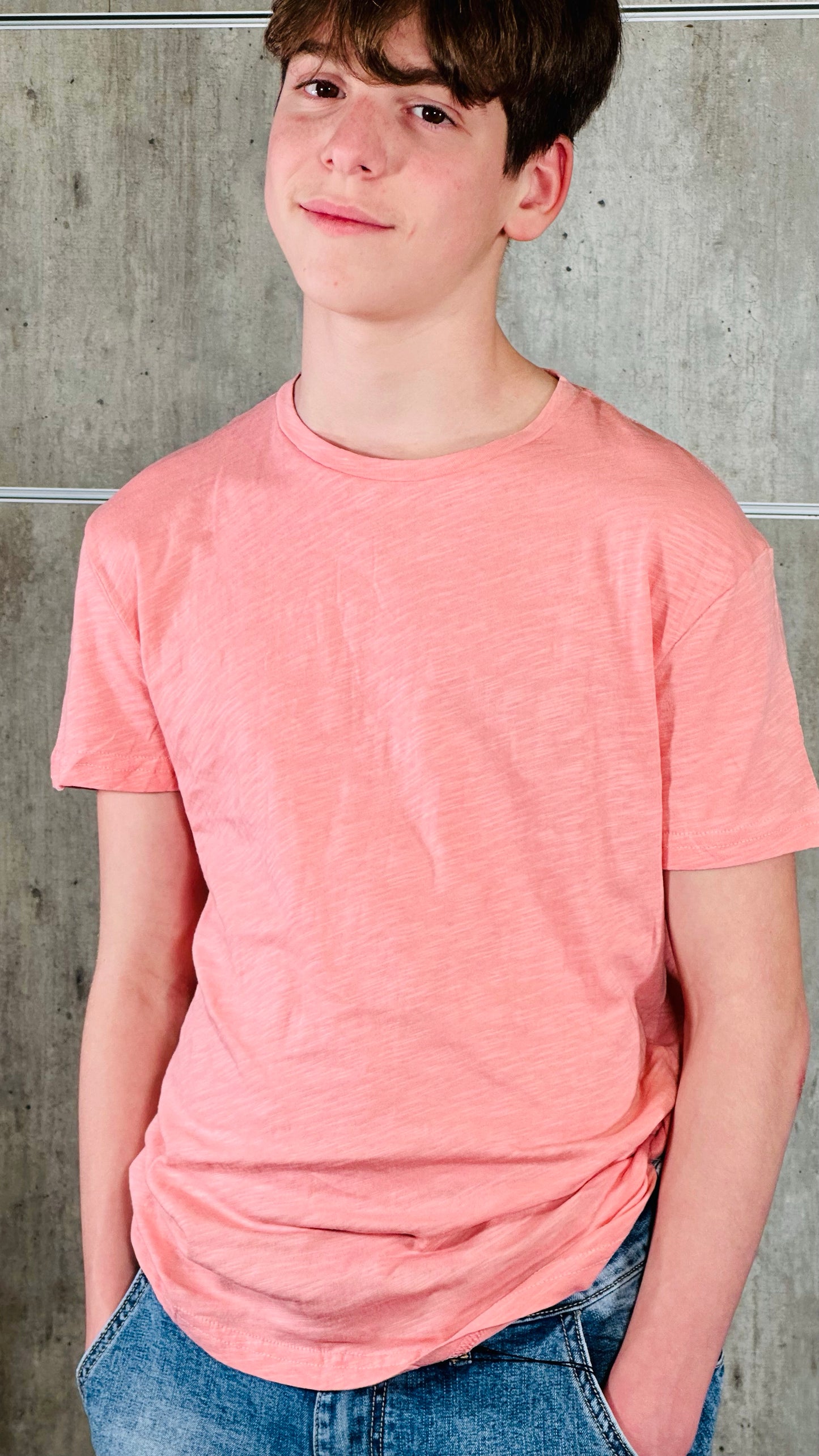 T-shirt basica rosa 177