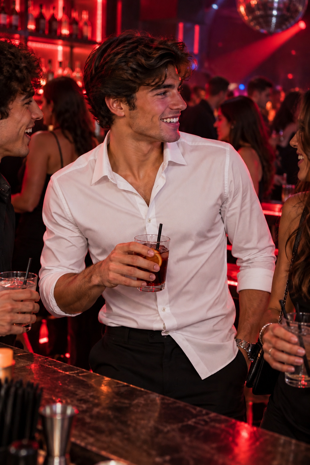 Camicia bianca basica slim