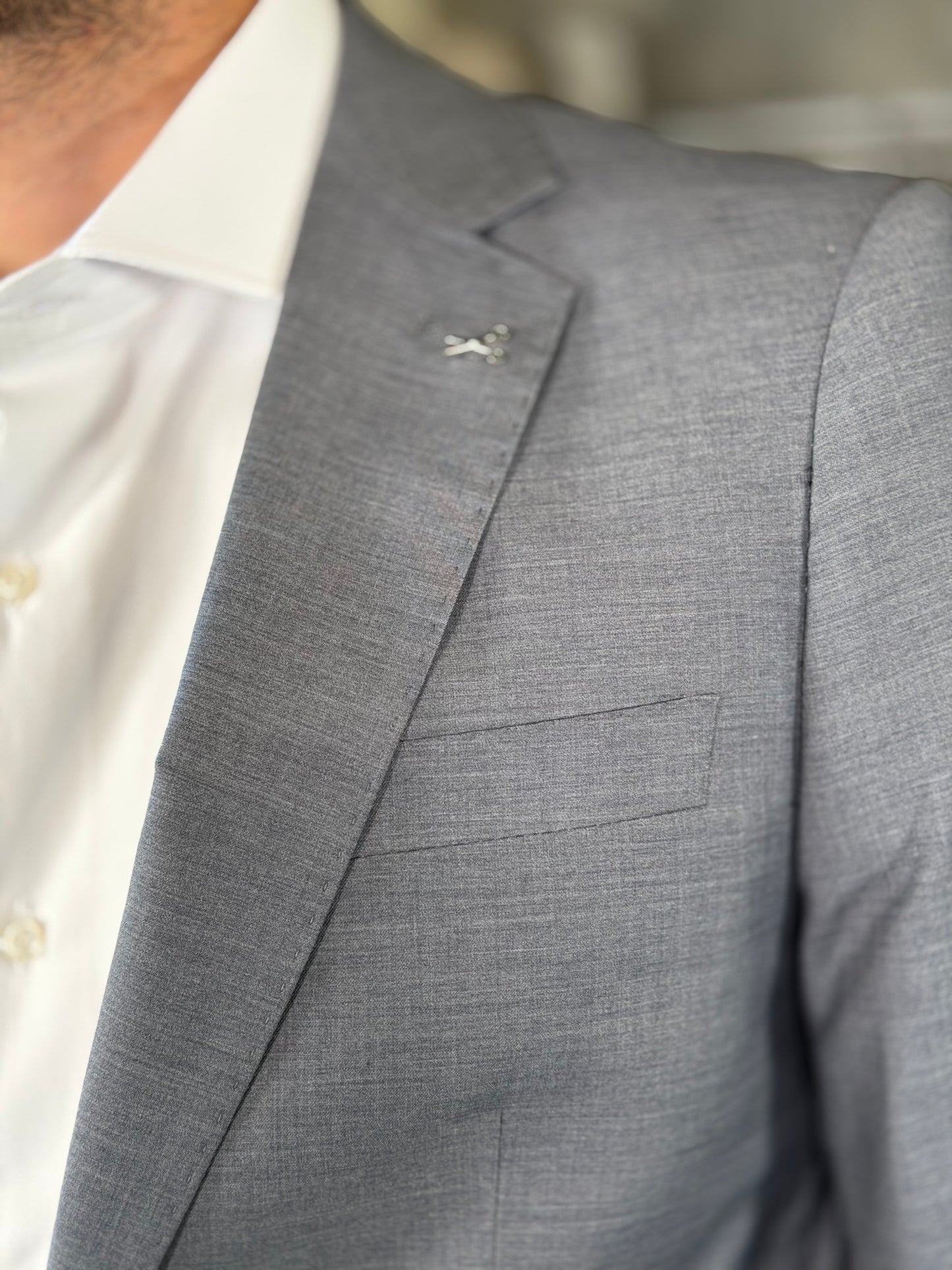 Abito grigio medio (Giacca + Pantalone) 2268