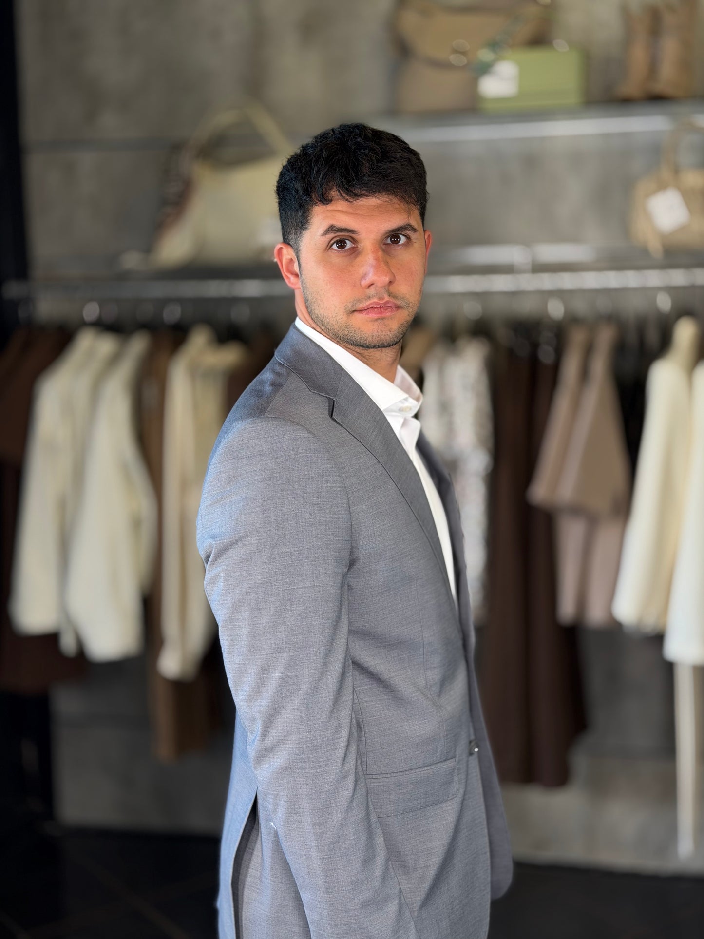 Abito grigio medio (Giacca + Pantalone) 2268