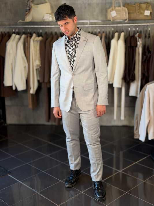 Abito grigio chiaro(Giacca + Pantalone) 2265