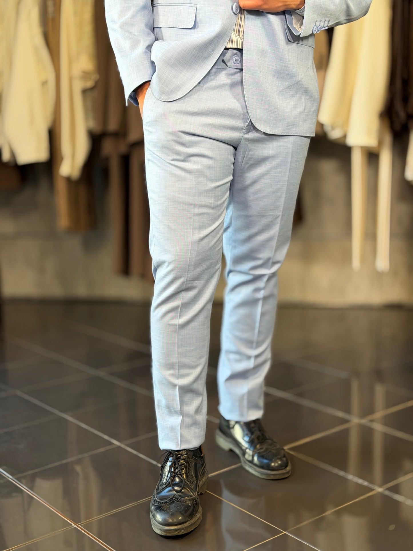 Abito azzurro (Giacca + Pantalone) 2267