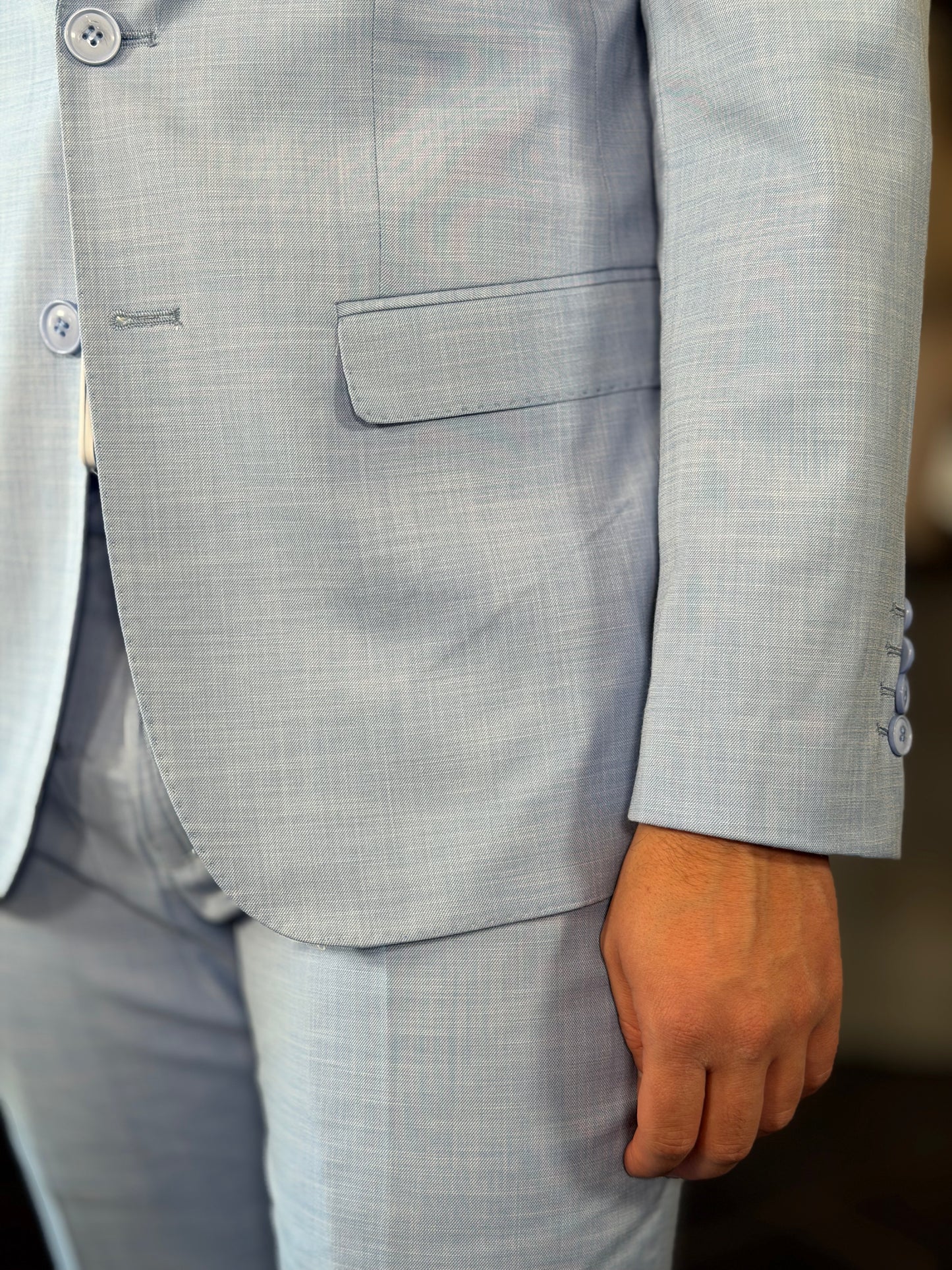 Abito azzurro (Giacca + Pantalone) 2267
