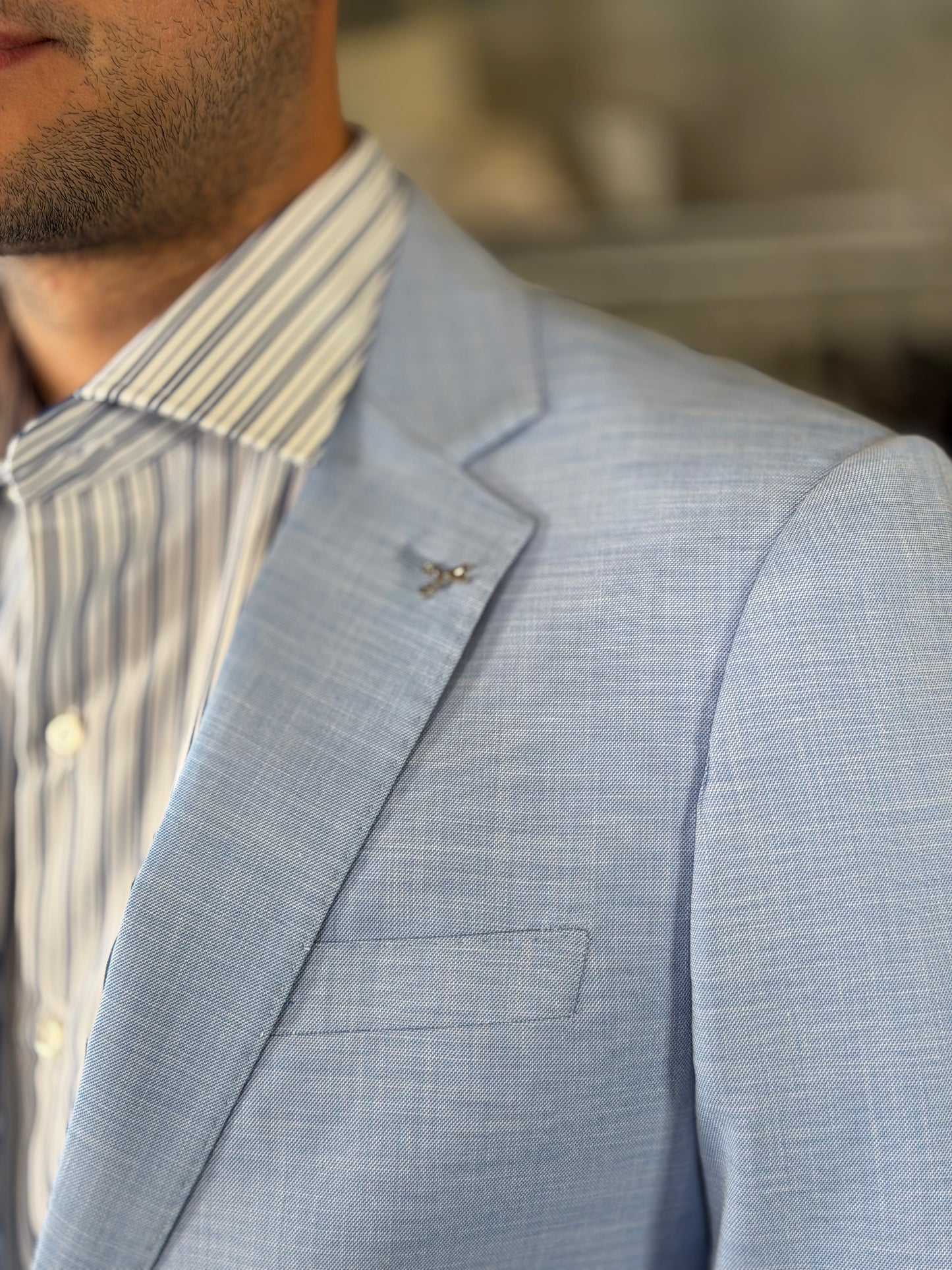 Abito azzurro (Giacca + Pantalone) 2267