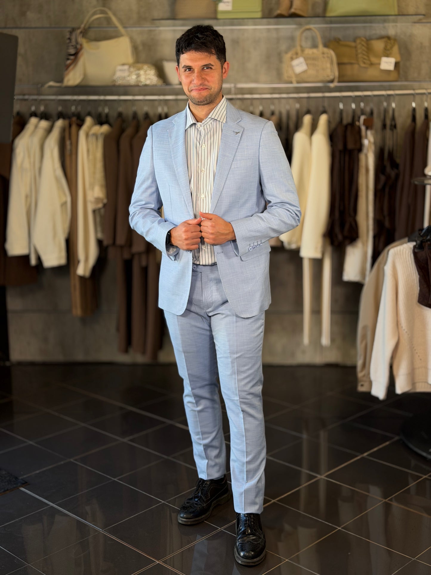 Abito azzurro (Giacca + Pantalone) 2267