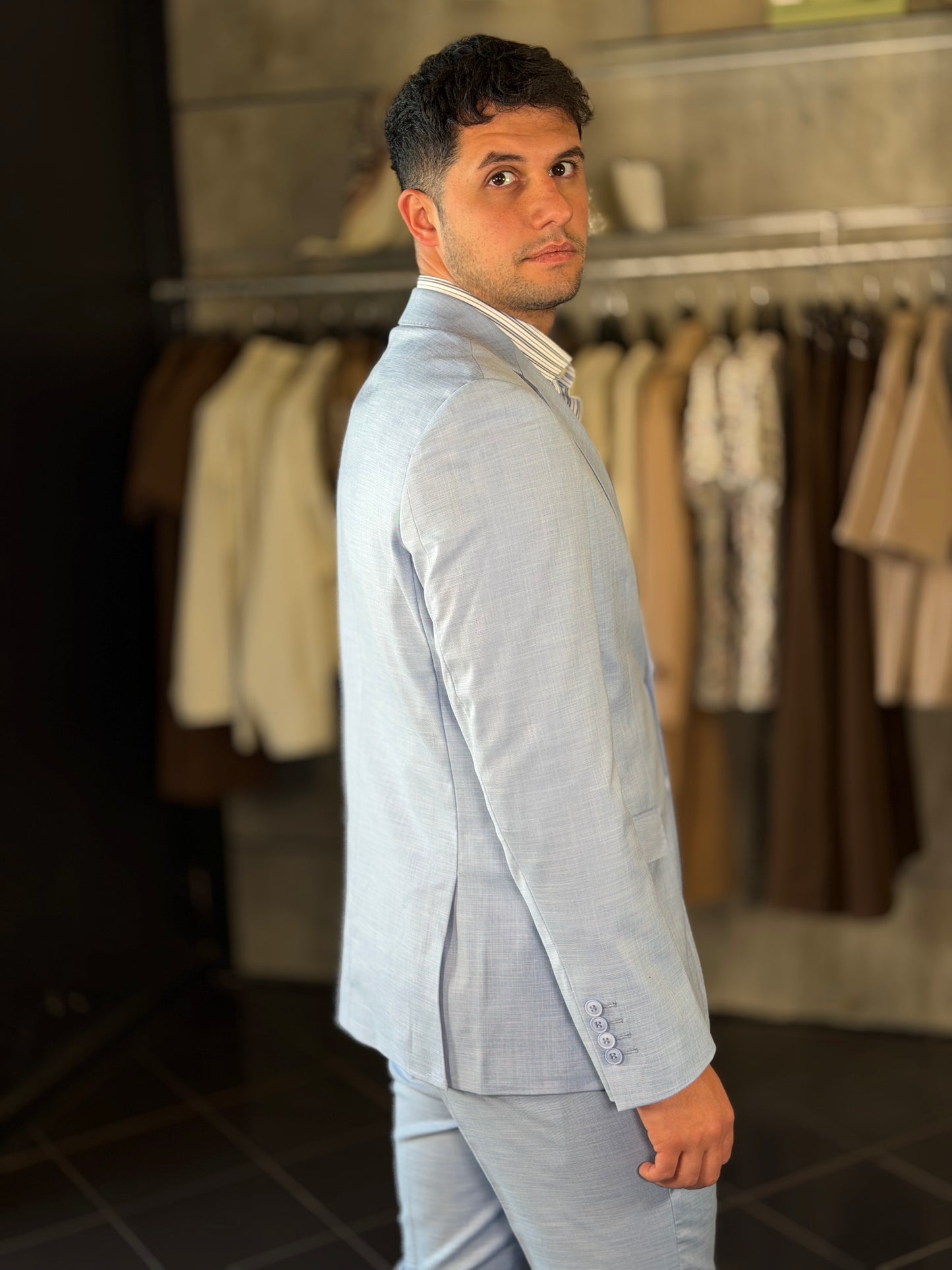 Abito azzurro (Giacca + Pantalone) 2267