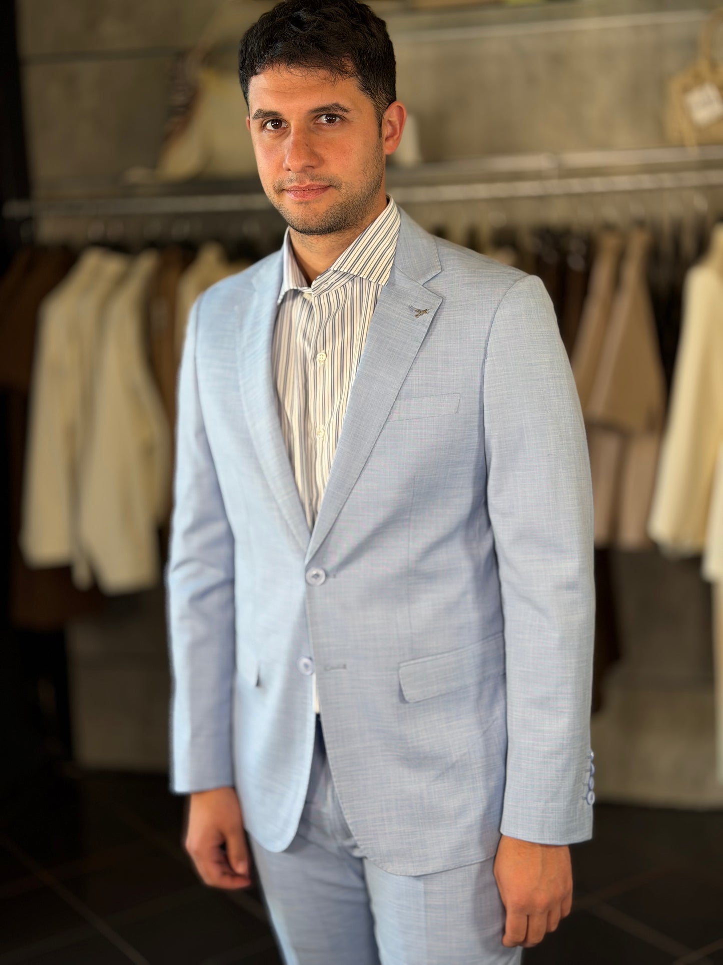 Abito azzurro (Giacca + Pantalone) 2267