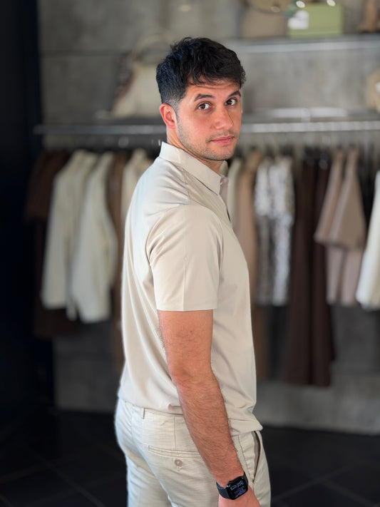 Polo beige 2291