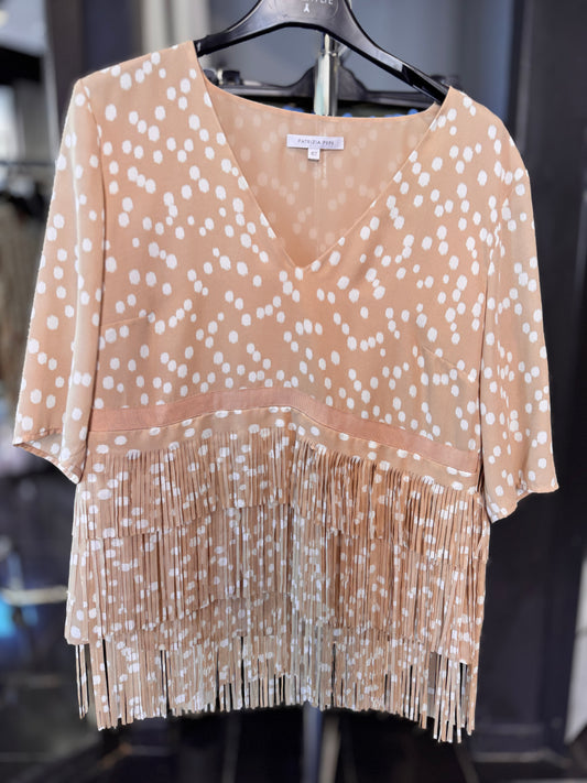 Blusa con pois 2645