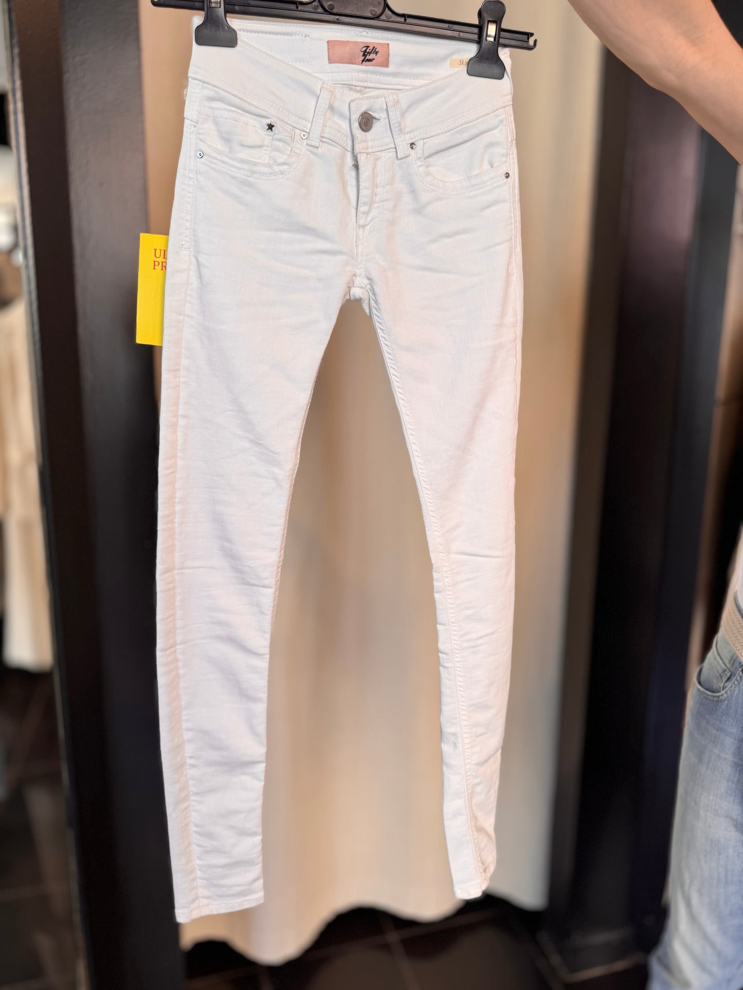 Jeans skinny bianco 2663