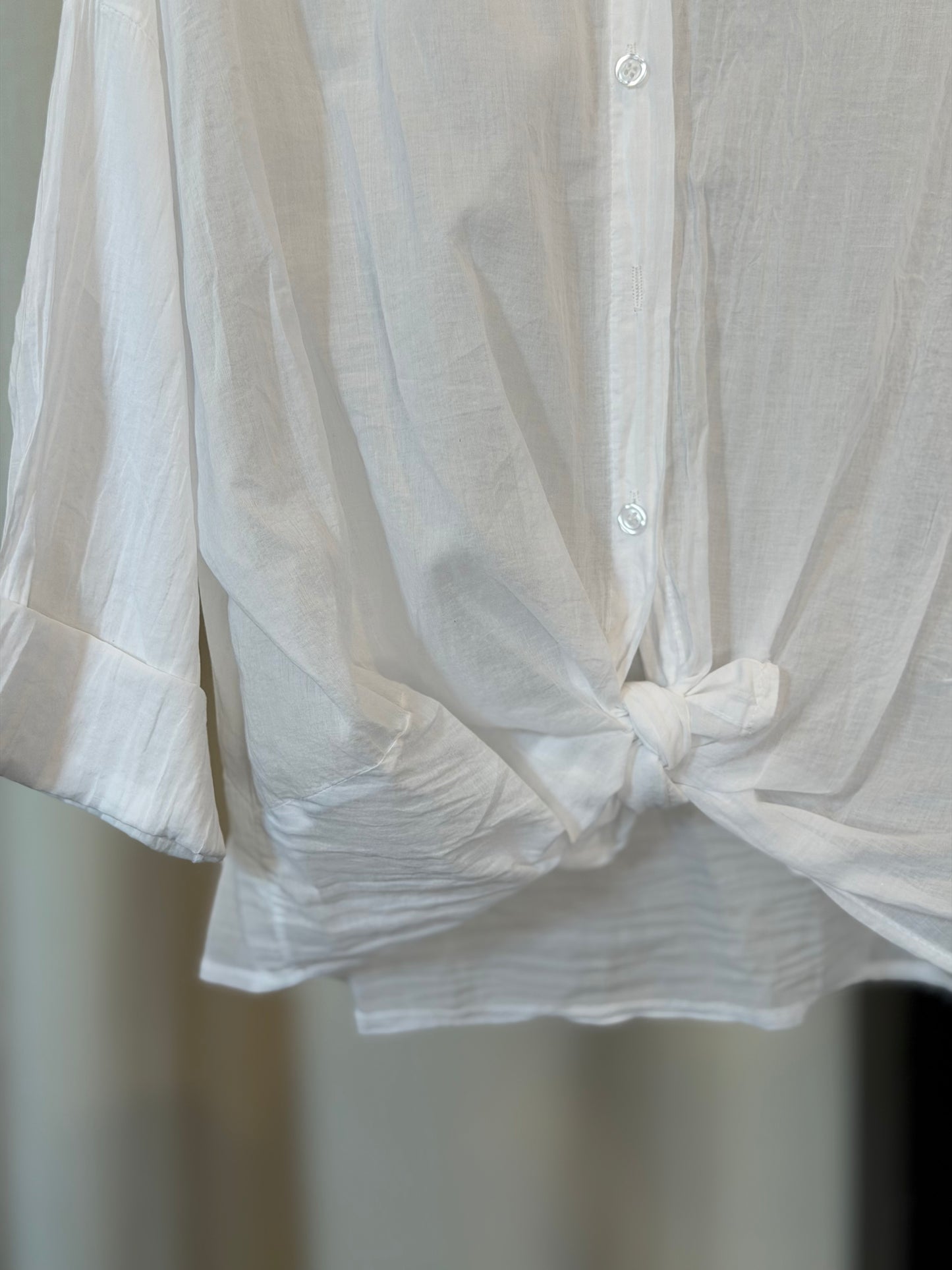 Camicia bianca in taglia unica 2792