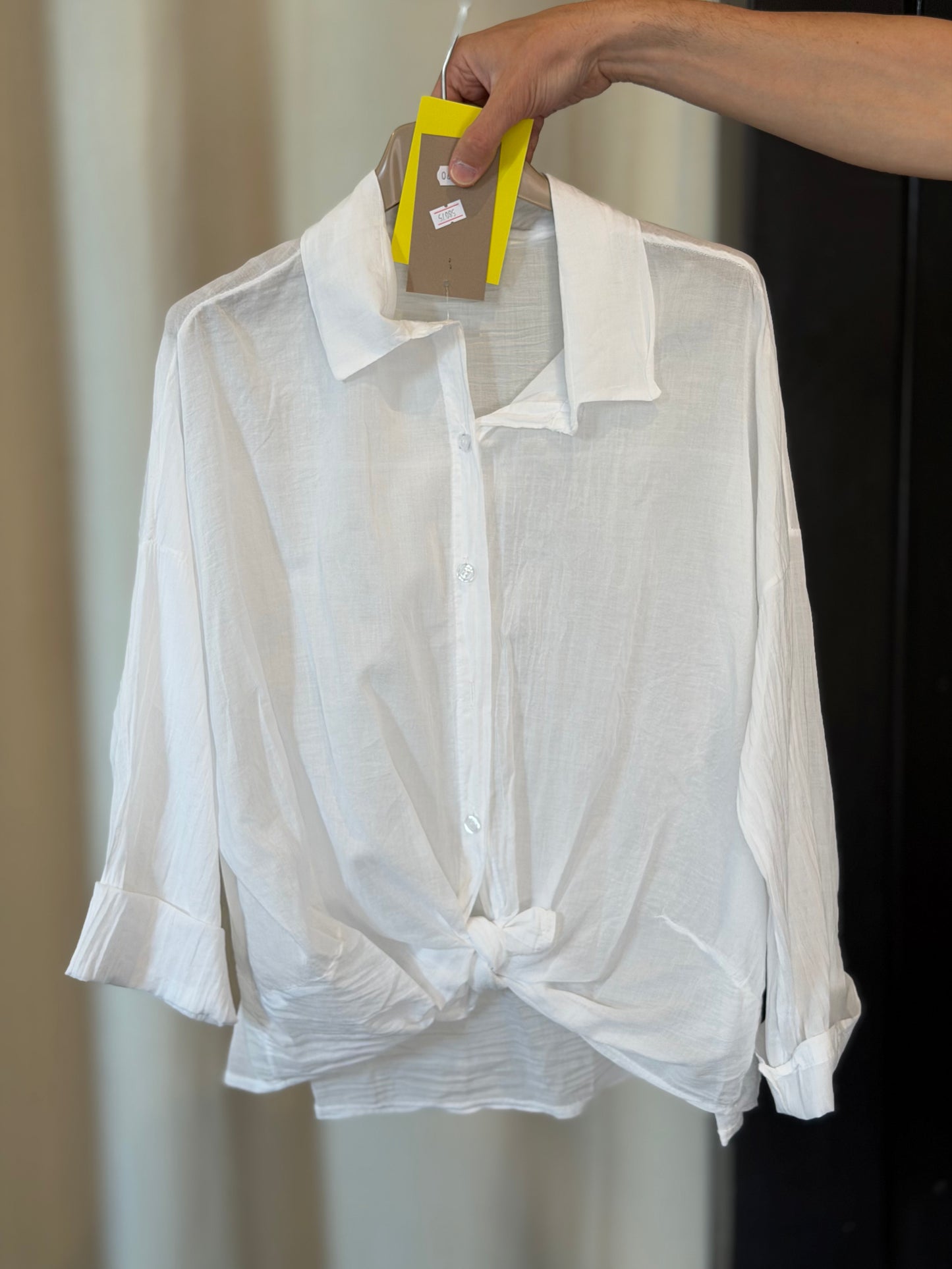 Camicia bianca in taglia unica 2792