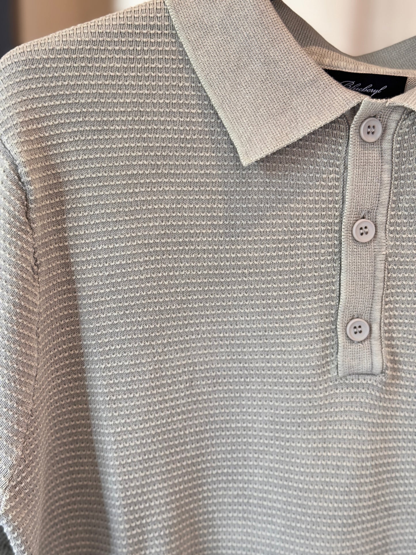 Polo in filo grigia 2834