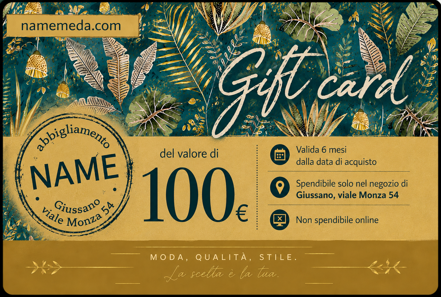 Giftcard 100€